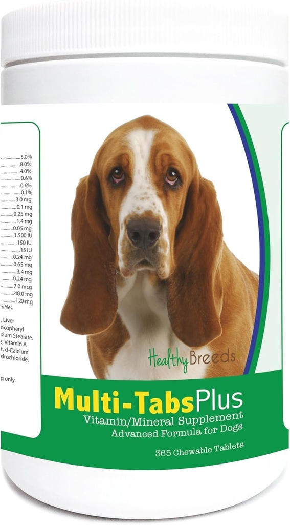 健康饲养 Basset 猎犬多盘加可切片 365 计数