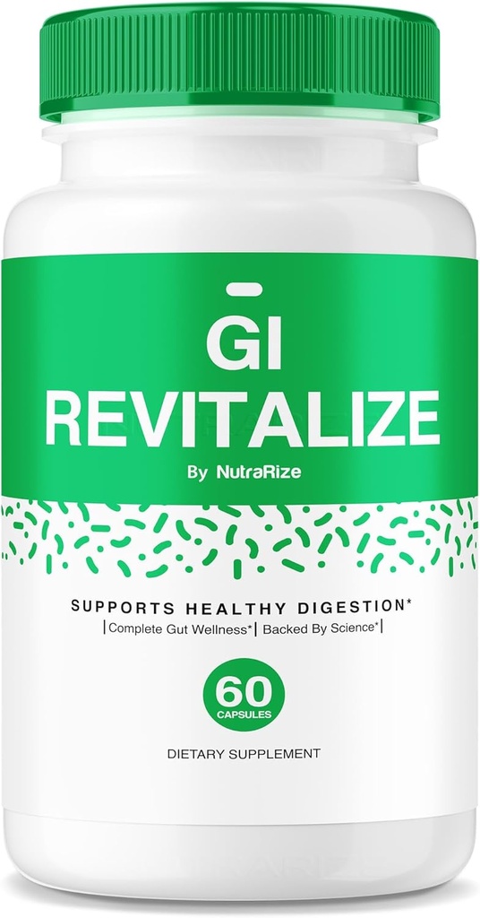 GI振兴Capsules - GI振兴Pro Pills以支持健康文摘,GI振兴Gt健康高级公式,GI振兴最大力量补充评论(60 Capsules)