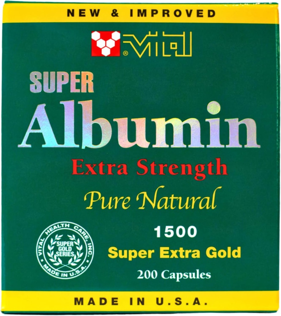 新的和改良的超级专辑金色外弦 1500 mg 200 capsules