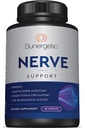 Premium Nerve 支持补充 — Alpha Lipoic Acid(ALA) 600 mg, Acetyl-L-Carnitine(ALC) & Benfotiamine — 健康循环、脚、手和脚的Nerve支持公式 — 60 Capsules
