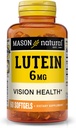 Mason Natural Lutein 6 mg 配有维生素E、2个月供应、健康视觉和眼功能、支持正常眼健康