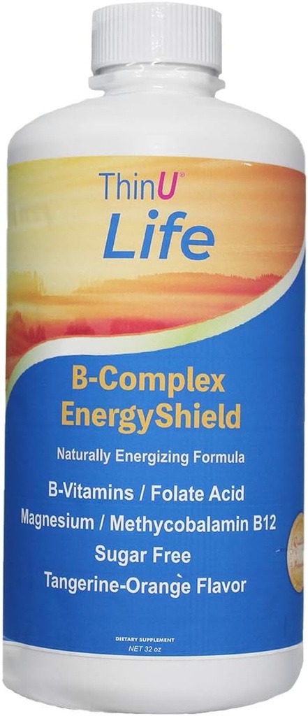 (原始内容存档于2019-09-21) (英语). EnergyShield Liquid B-Vitamin Complex, 32 oz, All B The Vitamins You need, Anti-Stress, A豁免,免疫系统支持,能源,Folate,Niacin,血液支持