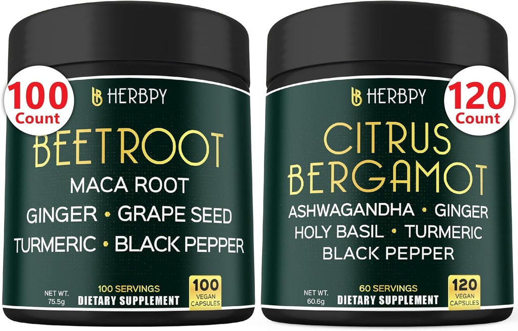 Bundle 6in1 Beet Root Capsules & 6in1 Citrus Bergamot 补编