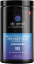 DR. EMIL 多孔霉素粉末 - 20克未溶解水溶胶蛋白粉末,含Hyaluronic酸,用于头发、皮肤、钉子和关节 - 15枚