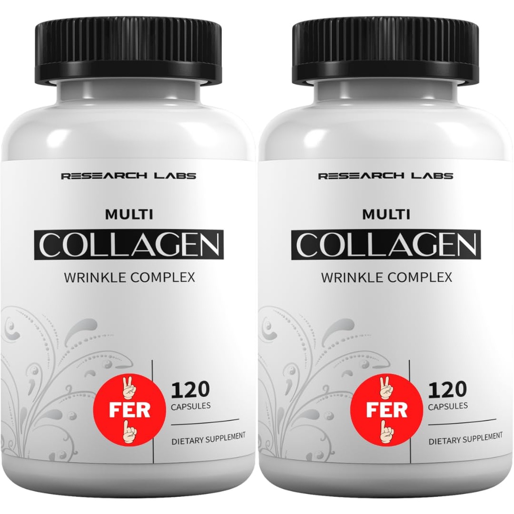 1 Promo 240Collagen Pills - 6000 mg/日研究实验室2 草药抗衰老支持皮肤,关节,Tendons,骨头,头发和钉子. 帕莱奥友好网. Collagen Peptides 粉末补充剂...