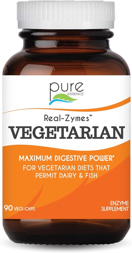 Real-ZymesTM 植物消化酶与Probiotics for better Dignative - 天然支持 Bloating, Gas, Belching, 腹泻, 便秘, IBS等 90 Caps