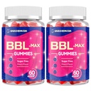 妇女布蒂·古米(Booty Gummys for Women) - BBL Gummys with multivitamins and Herbal excerts - 桃花纹 - 120 伯爵