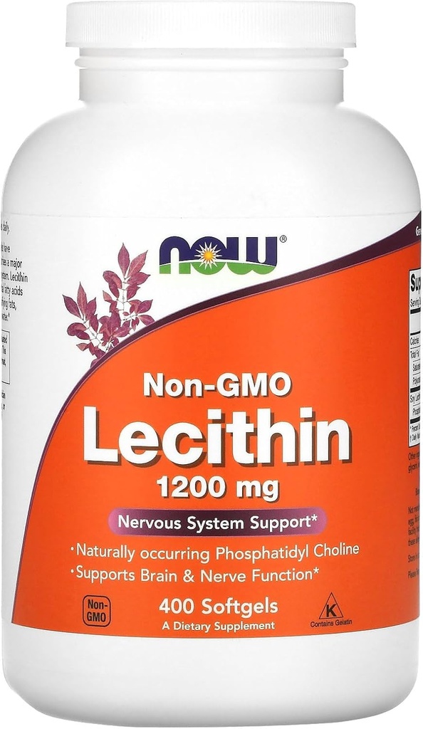 Lecithin 19 Grain 1200 mg - Now Foods - 400 - Softgel