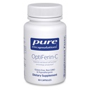 纯封装 OptiFerin-C - 用于红血细胞和能量 - 铁吸收支持 - 能量补充 * - 维生素C 丰富 - Gluten Free & Non-GMO - 60 Capsules