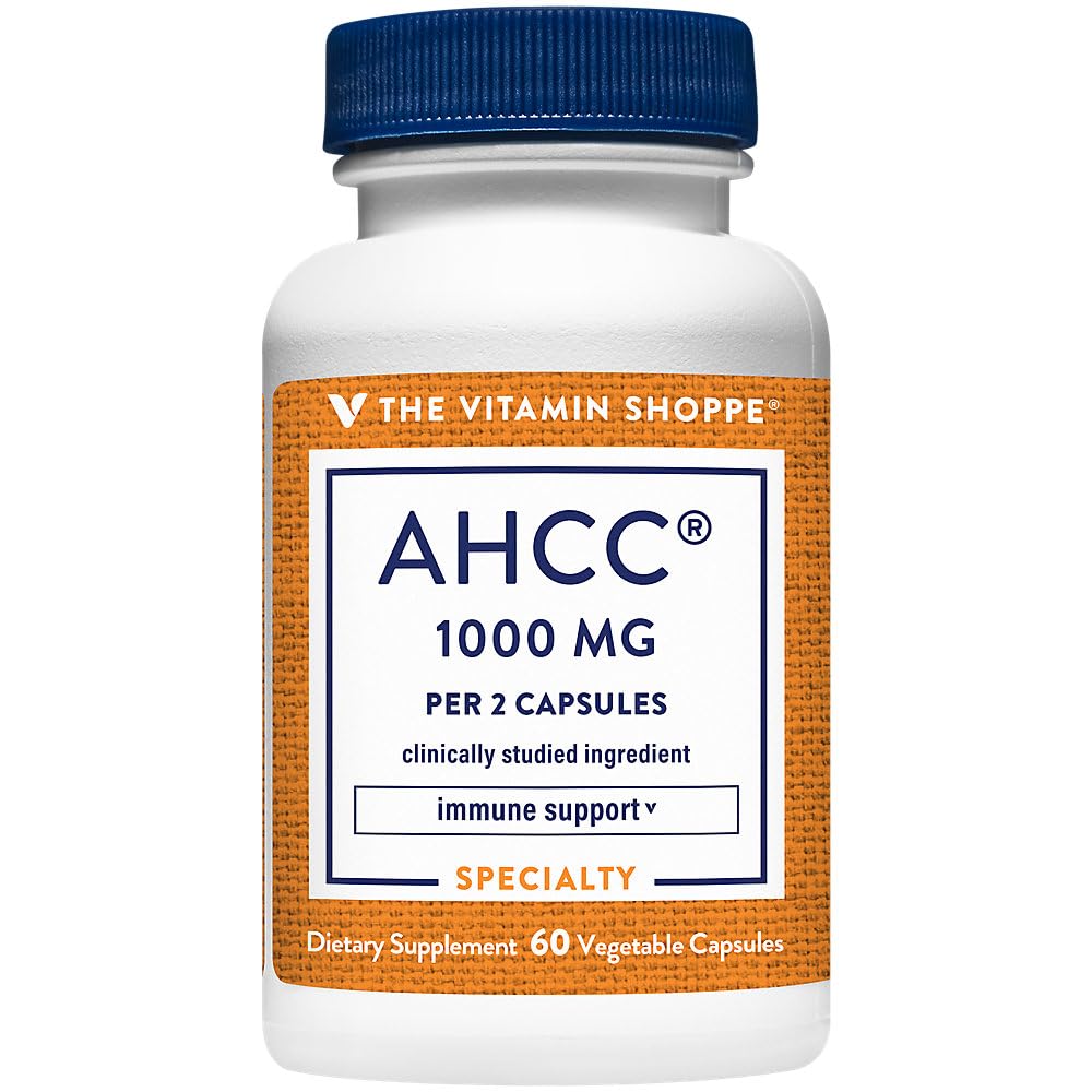 维生素商店AHCC-500 MG-用于免疫支持(60 Veggie Capsules)