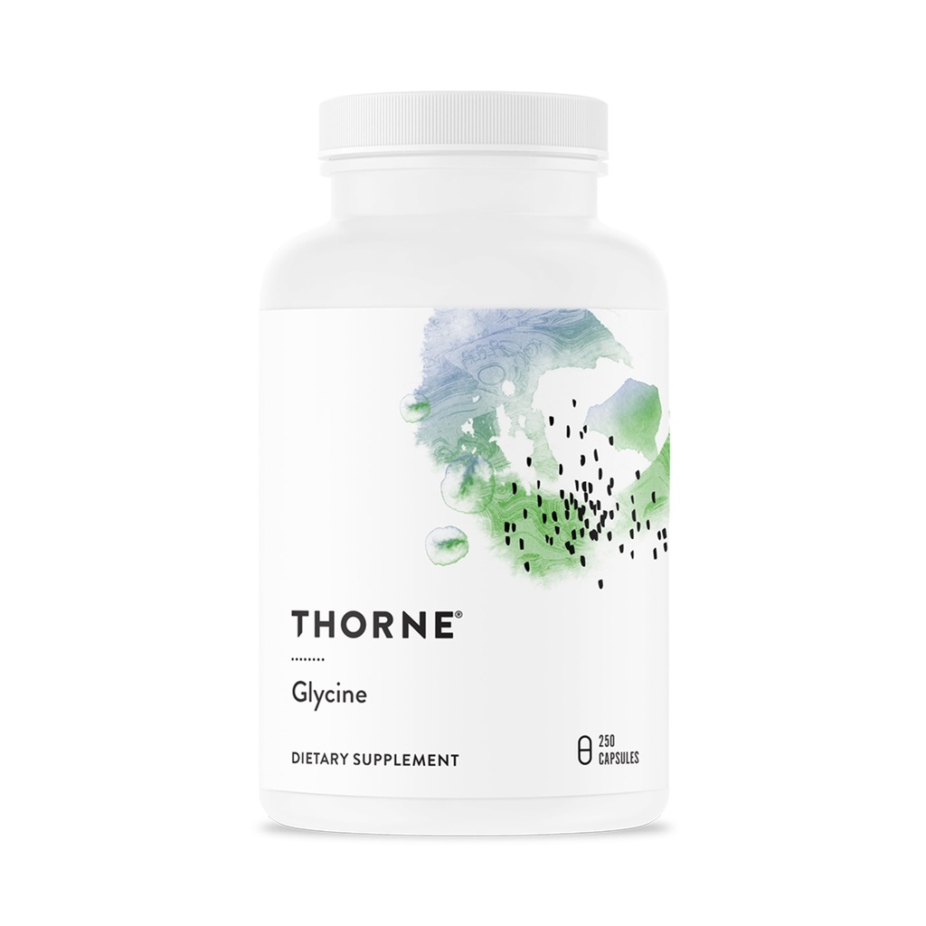 THORNE - Glycine - 氨基酸支持放松、解毒和肌肉功能* - 250卡普尔