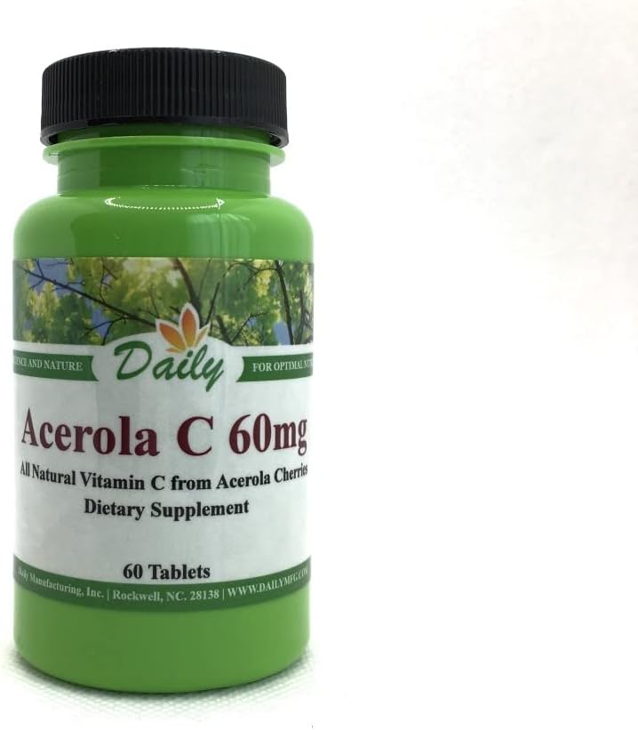 每日制造Acerola C(来自Acerola Cherries的维生素C)