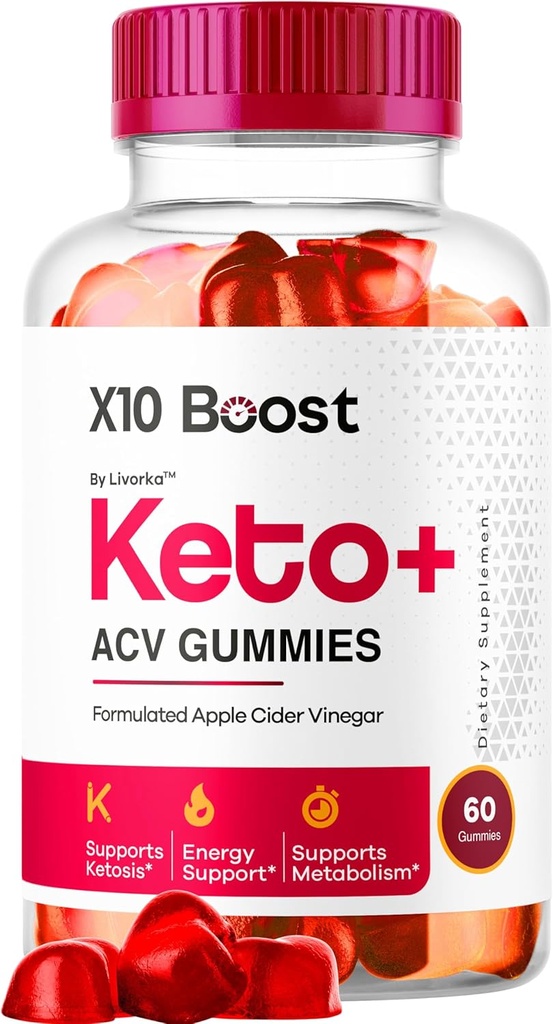 X10 Boost Keto ACV Gummys 高级公式 1050MG 高级公式 X 10 Boost Keto Plus Gummys Premium Formules 苹果苹果苹果 苹果 葡萄酒 Gummys, All Natural Gomitas, 60 Gummys for 1 个月