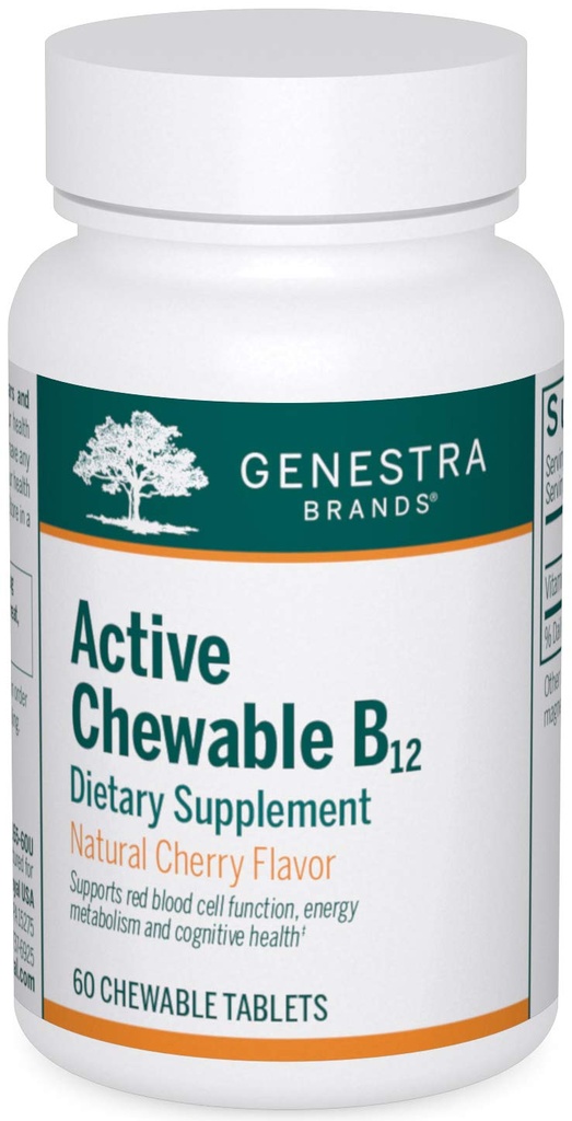 Genestra Brands Active Chewable B12 | w w w w w w w w w w | |
