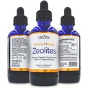 Mimi's Miracle Zeolites:重金属解毒泽利特补充液滴,配有70种成人和孩子的履带矿物——支持细胞修复,Immune和消化Tract健康(4 oz瓶,60天供应)