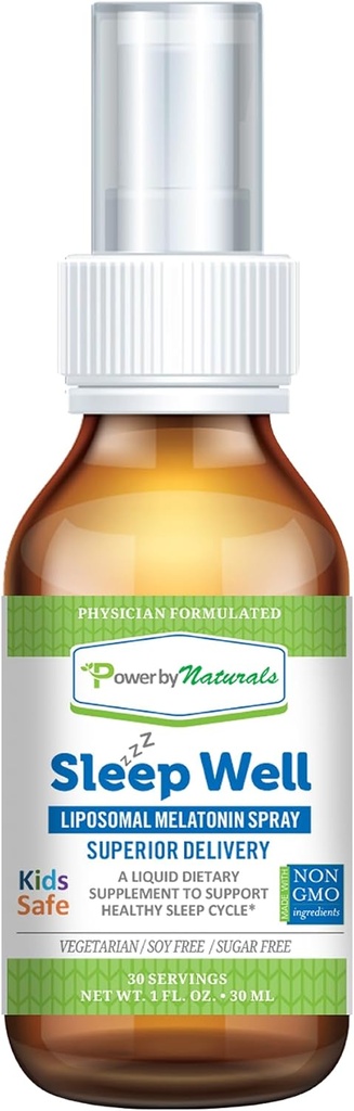 (原始内容存档于2019-09-21) (英语). Power By Naturals - Sleep Well - Liposomal Melatonin Spray - 3毫克的Melatonin 供儿童和成年人使用,30位服务者