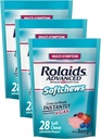 Rolaids Antacid Plus Antacid Anti-Gas Softchews, 28 Counts, 混合莓, Heartburn 和气体救济(第3包)