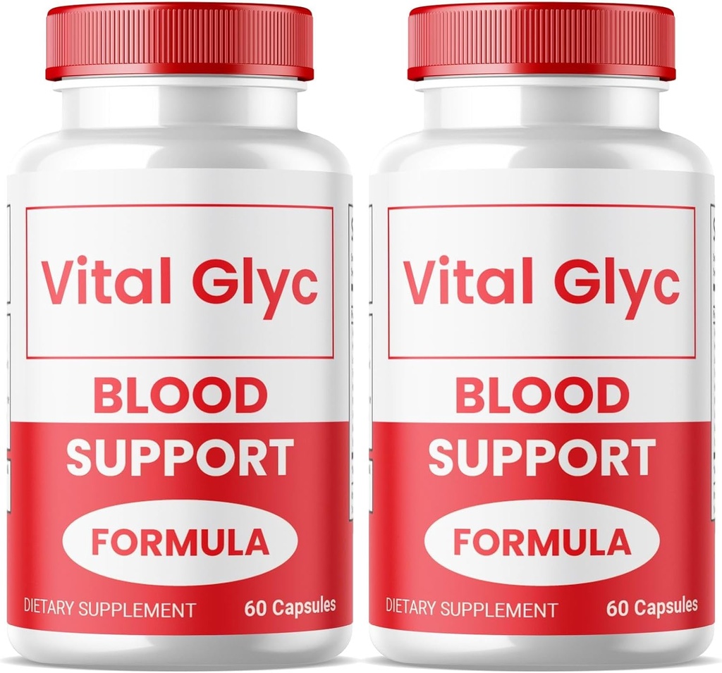 (2 Pack) Virtual Glyc Capsules - 官方血液支持公式,Virtual Glyc血瓶清洁剂,Virtual Glyc Glyco 优化药剂,支持整体健康与健康,Virtual Glyc粉(120 Capsules)