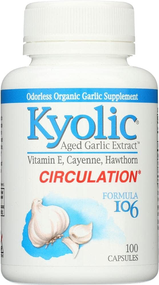 Kyolic #106 W/维生素 E Cayenne 100 Cap