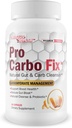 Pro Carbo Fix - Natural Gut & Carb Cleanse 补充 - 基于植物的公式 w/Probiotics - 支持消化卫生和血液健康 - 帮助氟化碳和毒素 - 促进规律性和降低Gut Bloat