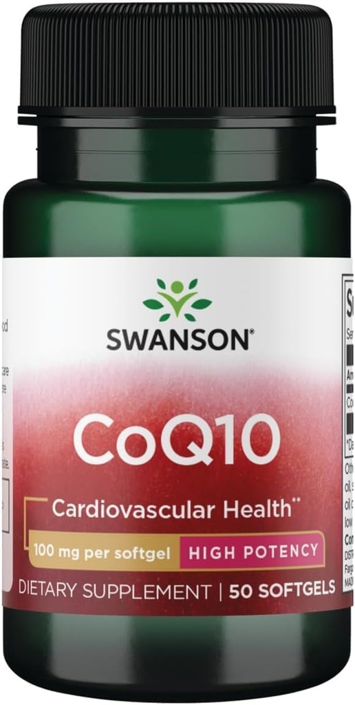 Swanson Coq10 100 100毫克 50毫克