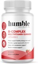B-Complex 多维他命 Gummys + 维生素 C: 维生素 B12, B7, B6, B3, B5, B9. 支持能源与茂德,代谢支持, 免疫支持, Gluten Free, 非 GMO, Vegan, 30 services