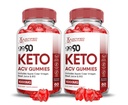 (2 Pack) Go 90 Keto ACV Gummys Advanced Formula 1000MG Go90 Keto Gummys Apple Cider Vinegar 与石榴蜜蜂汁粉 B12 Vegan Non GMO 120 Gummys 配制的苹果苹果葡萄酒