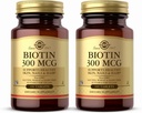 Solgar Biotin 300 mcg - 100 片,包2 - 支持健康皮肤,钉子和头发 - 非GMO,Vegan,Gluten Free,乳品自由,Kosher - 200 总服务