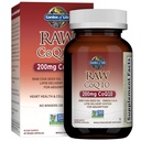生活花园 CoQ10 200mg,蔬菜Omega 3 6 9 补充 Raw Co Q 10 Chia种子油,全食营养与抗氧化剂支持,Coenzyme q 10 心脏健康补充,60 Capsules