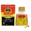 Seacod Cod-liver Oil Capsules, Omega-3 脂肪酸,维生素A,维生素D 100 Capsules