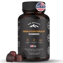 纯阳光喜马拉雅 Shilajit Gummy for Men and Women 有机 Shilajit Gummys 天然 85 Plus 矿物 富尔维奇酸 能源 豁免 QQ 无糖 60 健康 Gummy