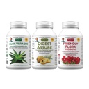 安德烈·勒斯曼(Andrew Lessman) 完整文摘 Kit – 90 Capsules – 3-Product Bundle: 30 Capsules Each of Digest Assure, Aloe Vera-200 and Friendly Floran Probiotic,用于定向支持文摘系统