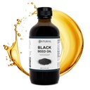 Zatural Black Seed Oil Nigella Sativa Cold 压榨的库明油文摘、皮肤、脑、免疫、联合和更多(8 Fl Oz)