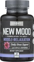 Onnnit New Mood 饮食补充, Mood & Relaxation, 每日压力支持, Gluten Free, 30 Capsules