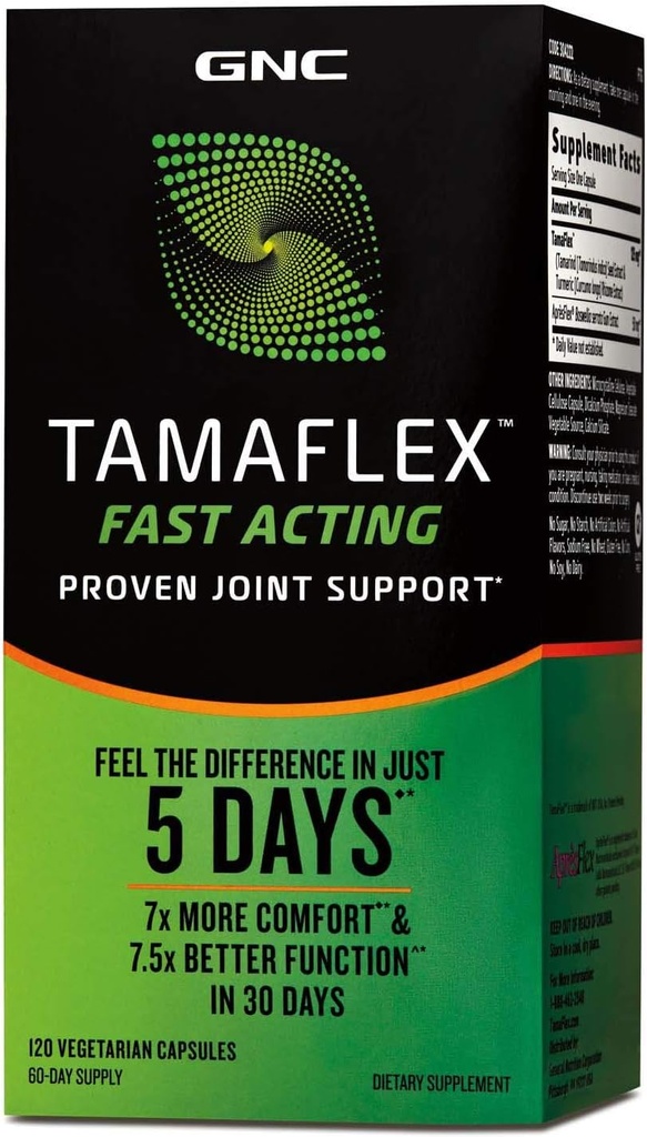 GNC TamaFlex 快速代理, 联合支援, 120 蔬菜卡普尔
