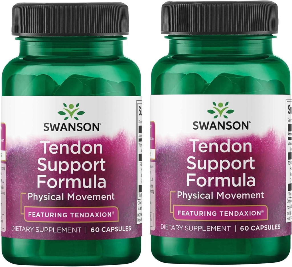 Swanson Ultra Tendon 支持公式 - 装配 Tendaxion 60 Caps 2 Pack