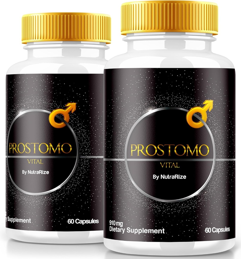 (2 Pack) Prostomo Capsules - 支持前列腺热量的官方公式,所有恢复控制并实现总体健康性的自然补充,Premium Pros Tomo Pills Review (120 Capsules) .
