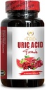 乌里克酸清洁剂补充剂,支持健康乌里克酸水平,塔特樱桃,Cranberry,60卡普尔