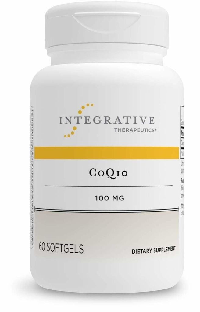 综合疗法CoQ10(100mg) -- -- 成人细胞能源、心脏和脑健康支助补编* -- -- 60个软胶(60个服务对象)