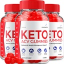 (3 Pack) Leap Keto ACV Gummys - 高级公式 Leap Keto Plus 重量管理 ACV Gummys Apple Cider Vinegar Keto Leap ACV Gummys 饮食辅助评论 男子女性(180 Gummys)