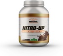 肌肉学 Nitro-Up 水解 Whey 隔热蛋白,与BCAAs,EAAs 和消化酶(Chocolate,5英镑)相融合
