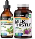 BIO KRAUTER Ashwagandha Tincture 4 Fl. Oz. & 牛奶硝酸盐 250盖