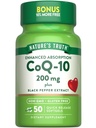 Nature's Truth CoQ10 200mg Softgels QQ50 Counter QQ 强化吸收补充 ++ Black Pepper Extract + Non-GMO, Gluten Free 互联网档案馆的存檔,存档日期2013-12-02.