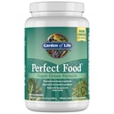 Garden of Life Perfect Food Super Green Formula - 60 Servings, 45 Superfoods, Greens, Fruit & Veggie Juice Superfood Powder Supplement, Probiotics & Organic Spirulina for Digestion & Immune Health