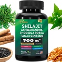 Shilajit Pure Himalayan 9000MG、Ashwagandha 2000MG、Rhodiola Rosea 1000MG、Panax Ginseng 1500MG、Turmeric 500MG、Gingko Biloba 500MG、Sting Nettle 250MG、Cordyceps Mushroom 500MG