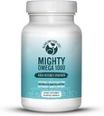 威猛Omega 1000 Potent Omega 3 补充1000 MG EPA DHA Per Capsule High Dose Omega 3 鱼油 南太平洋安非他明源 - Triglyceride Omega 3 脂肪酸补充剂