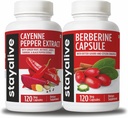 与锡兰锡桂和比特尔古德提取物、240种维冈药丸、Non-GMO和Gluten Free Berberine Cayenne Pepper 补充物一起,继续维持Ceylon Cinnamon和Bitter Gourd Super,