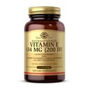 Solgar Vitamin E 200 IU - 100 Softgels - 天然抗氧化剂,免疫系统支持 - Gluten Free, 奶制品 Free - 100 services