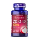 清教徒的荣耀Coenzyme CoQ10 200mg,心脏健康、血压、口腔口腔健康和健康老化支助的饮食补充,120名服务员,快速释放软胶
