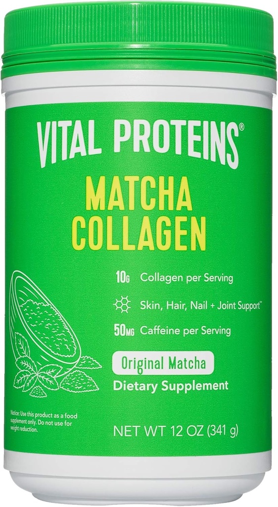 12 OZ的VITAL PROTEINS Matcha Colagen